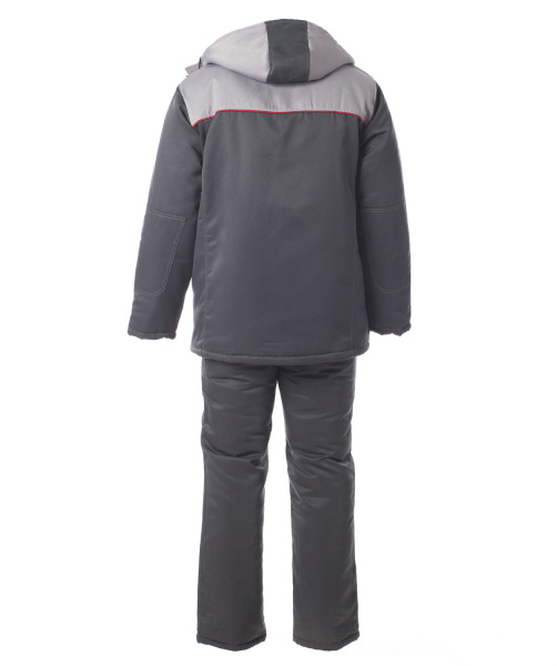 Костюм зимний ФАВОРИТ с брюками, цв. серый от магазина Рабочий класс