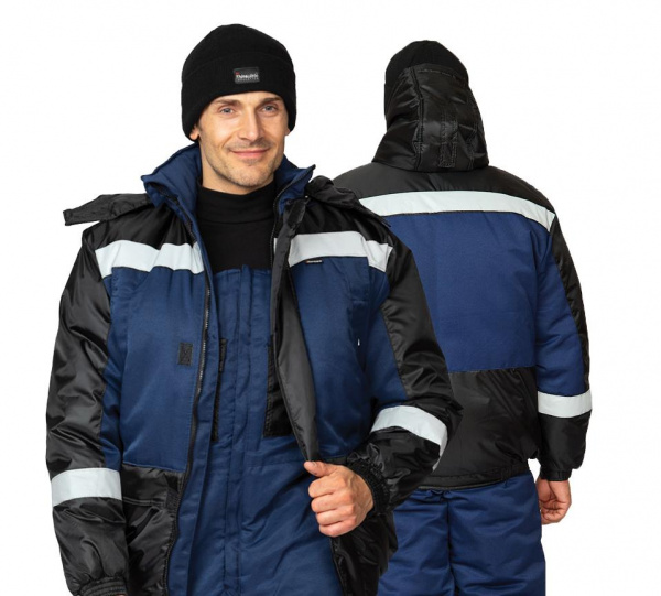 Костюм мужской утепленный "Стайл-М" цв. синий  от магазина Рабочий класс