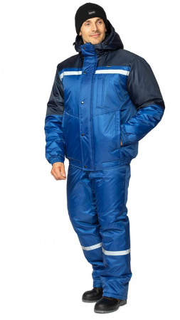 Костюм мужской утепленный Стимул-М, цв. василек+синий от магазина Рабочий класс