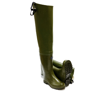 Сапоги резиновые рыбацкие, "Tigar", цвет зеленый, арт 91521 от магазина Рабочий класс