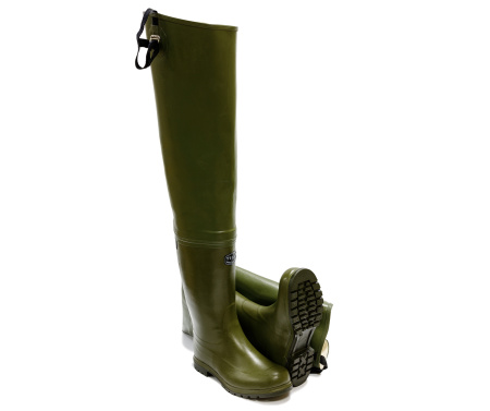 Сапоги резиновые рыбацкие, "Tigar", цвет зеленый, арт 91521 от магазина Рабочий класс