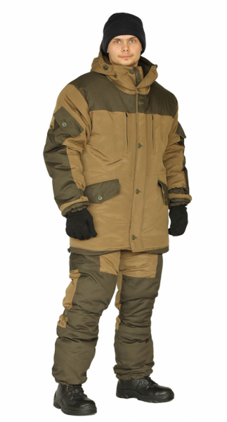 Костюм Горка-3 зимний полибрезент хаки от магазина Рабочий класс