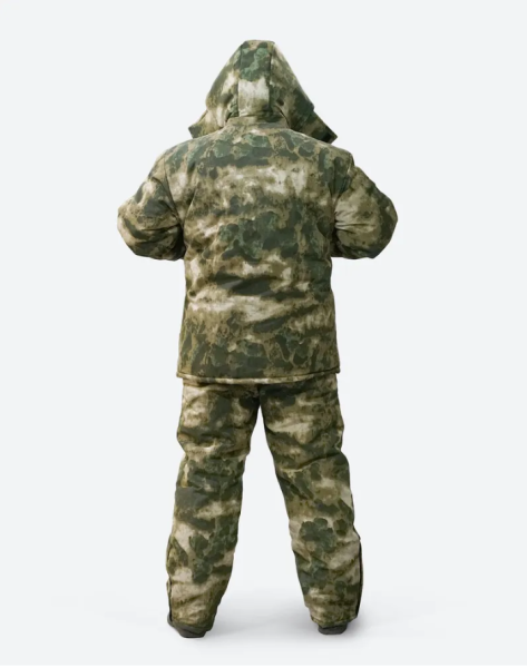 Костюм зимний Рыбак т/с рипстоп+флис 180г/м цв. Мох от магазина Рабочий класс