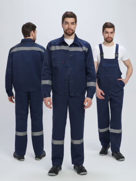 Костюм Лигор-2 СОП (тк.Смесовая,210) п/к, т.синий от магазина Рабочий класс