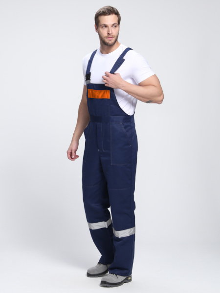 Костюм Легион-2 СОП (тк.Смесовая,210) п/к, т.синий+оранжевый от магазина Рабочий класс