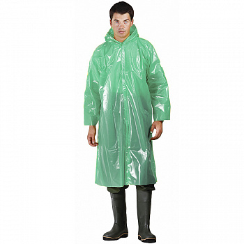 Плащ-дождевик с капюшоном (клеенка) от магазина Рабочий класс