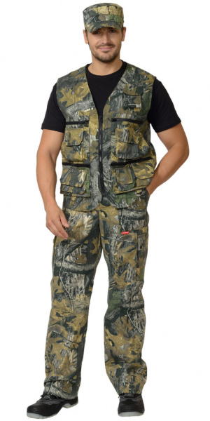 Жилет разгрузочный универсальный КМФ Темный лес от магазина Рабочий класс