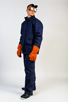 Костюм сварщика «ВОЛАТ» утепленный 2-й класс степени защиты от магазина Рабочий класс