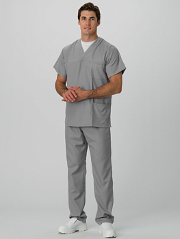 Костюм универсальный хирурга (тк.Панацея,160), серый гранит от магазина Рабочий класс