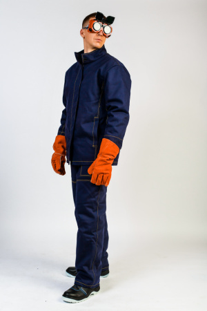 Костюм сварщика «ВОЛАТ» утепленный 3-й класс степени защиты от магазина Рабочий класс