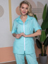 Женский костюм Бьютис NEW (тканьТиСи), мятный от магазина Рабочий класс