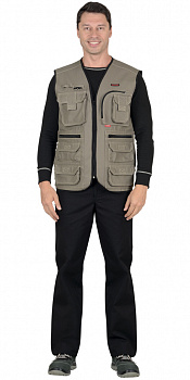 Жилет Канвас летний цв. темн. песок от магазина Рабочий класс