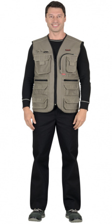 Жилет Канвас летний цв. темн. песок от магазина Рабочий класс