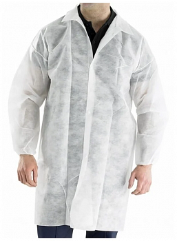Халат одноразовый процедурный на кнопках р. XXL от магазина Рабочий класс