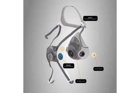 Комплект для защиты дыхания JetaSafety J-Set 5500Р от магазина Рабочий класс