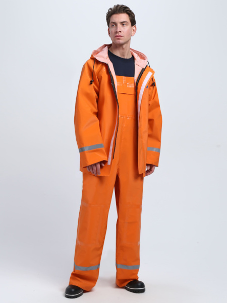 Костюм рыбака Fisherman`s WPL (500 гр/м2) оранжевый (ЧЗ) от магазина Рабочий класс