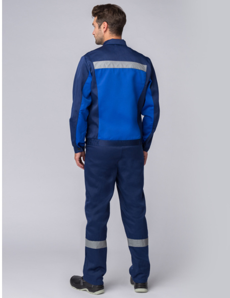 Костюм летний Мастер с п/к т.синий с СОП от магазина Рабочий класс