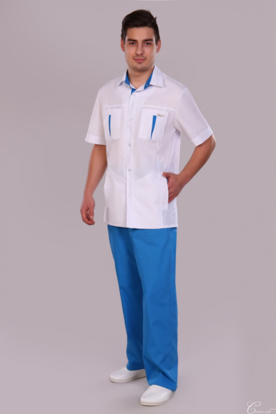 Костюм мужской медицинский мод. 233ТСК от магазина Рабочий класс