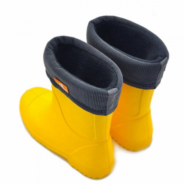 Сапоги малодетские из ЭВА Nordman JET (с флисовым утеплителем цвет желтый) от магазина Рабочий класс