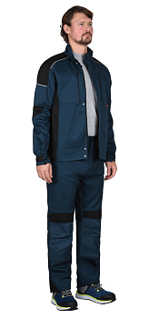 Куртка СИРИУС-ЦИТРИН морена с черным от магазина Рабочий класс