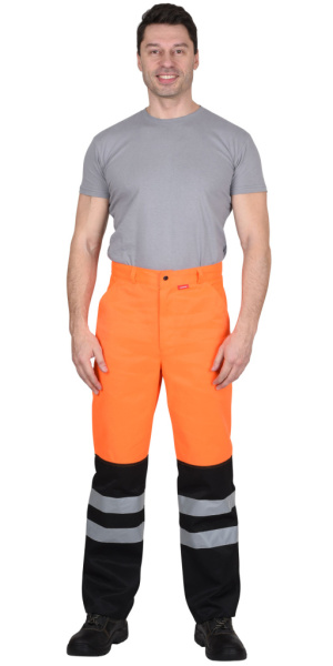 Костюм "СИРИУС-МАГИСТРАЛЬ-ЛЮКС" куртка, брюки цв. оранжевый от магазина Рабочий класс