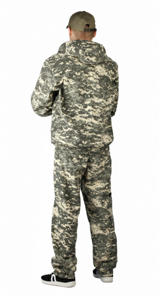 Турист 1, кост. летний кмф тк. Грета цв. кмф Цифра св. серый ткань Грета от магазина Рабочий класс