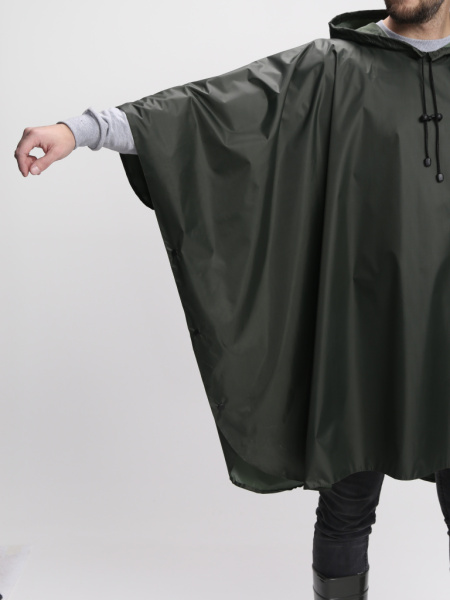 Плащ-пончо влагозащитный, хаки от магазина Рабочий класс
