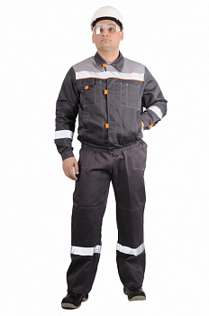 Костюм Фавор с п/к, с СОП (темно-серый/серый) от магазина Рабочий класс