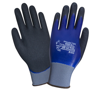 Перчатки 2Hands 6002, нейлон/двойное покрытие нитрил/Microfoam от магазина Рабочий класс