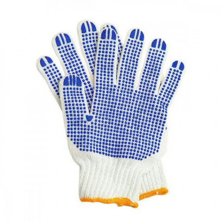 Перчатки трикотажные с ПВХ в 5 нитей от магазина Рабочий класс