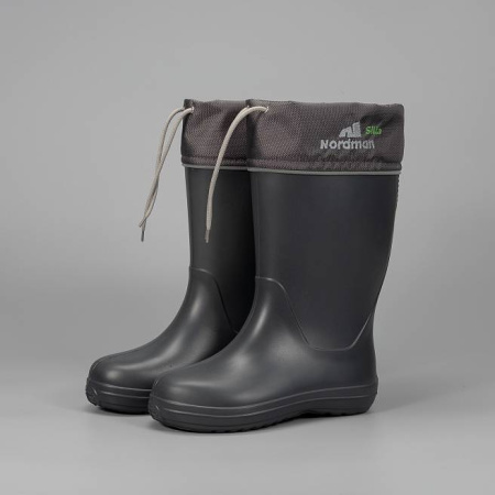6-156-D03/Сапоги женские "NordMan Silla" с манжетами утеплённые серые от магазина Рабочий класс