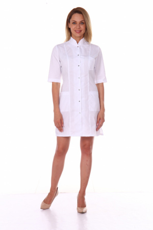 Халат № 422 ТиСи цв. Белый от магазина Рабочий класс