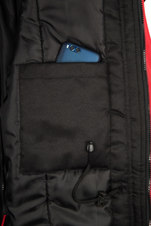 Титан, костюм зимн. куртка+п/к черн.+красн. от магазина Рабочий класс