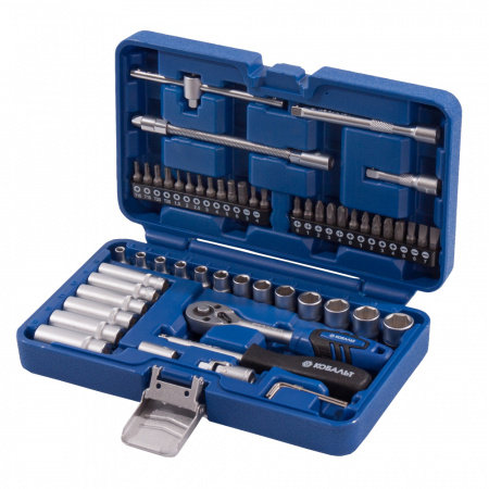 Набор инструмента универсальный КОБАЛЬТ 1/4" (56 предметов) кейс от магазина Рабочий класс