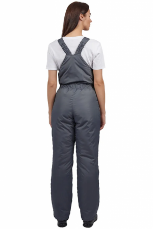 Фото Снежана, полукомбинезон, цв. т.серый от магазина Рабочий класс Снежана, полукомбинезон, цв. т.серый от магазина Рабочий класс