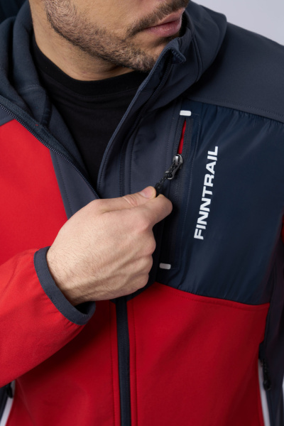 Куртка Софтшелл Finntrail Nitro 1320 Red_N от магазина Рабочий класс
