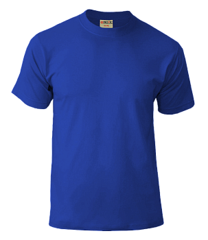 Футболка NOVIC цв. Ярко-синий, тк. 100% Хлопок от магазина Рабочий класс