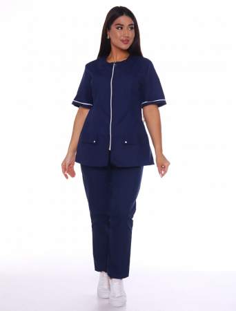 Костюм женский № 98 Тиси Темно-синий от магазина Рабочий класс