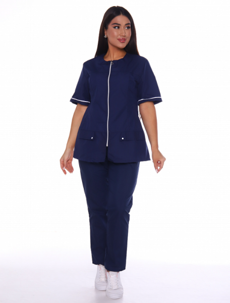 Костюм женский № 98 Тиси Темно-синий от магазина Рабочий класс