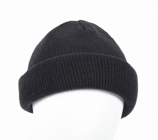 Шапка трикотажная, цв. черный от магазина Рабочий класс