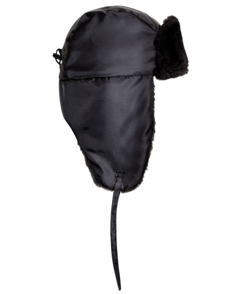 Шапка ушанка ЛЮКС цв. т.серый тк. Оксфорд от магазина Рабочий класс