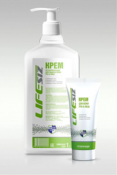 Регенерирующий восстанавливающий крем для рук "ЭЛЕН" 1000 мл. от магазина Рабочий класс