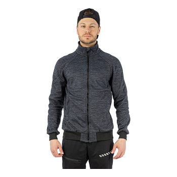 Толстовка флисовая Brodeks KS241 cation, серый от магазина Рабочий класс