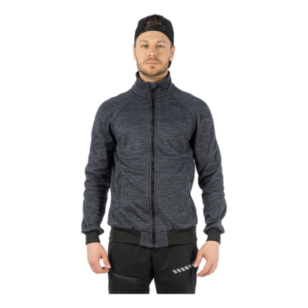 Толстовка флисовая Brodeks KS241 cation, серый от магазина Рабочий класс