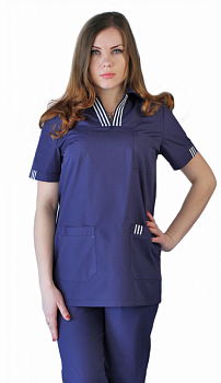 Эра, костюм женский темно синий от магазина Рабочий класс