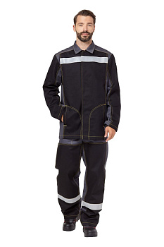 Костюм сварщика мужской летний "Файмер 1" цвет серый/черный от магазина Рабочий класс