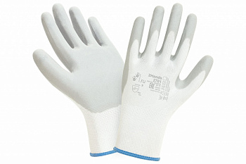 Перчатки нейлон/нитрил покрытие ладони и пальцев от магазина Рабочий класс