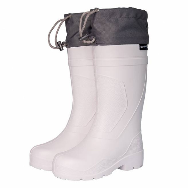 6-290-W01/Сапоги "NordMan Light" женские белые с манжетами утеплённые от магазина Рабочий класс
