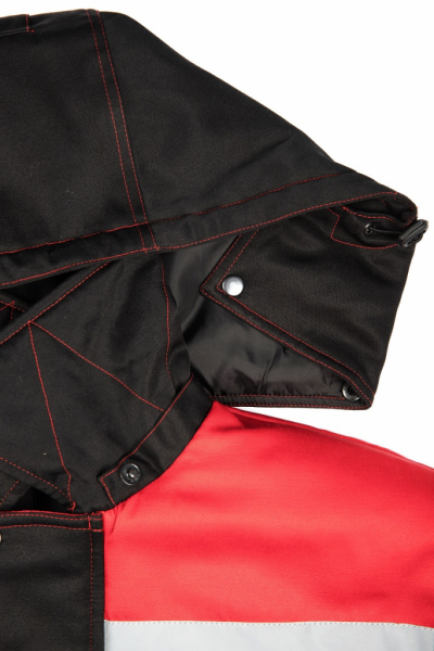 Титан, костюм зимн. куртка+п/к черн.+красн. от магазина Рабочий класс