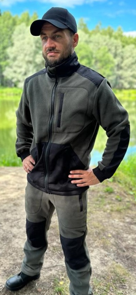 Костюм флисовый Норд-Спецодежда цв. хаки+черный от магазина Рабочий класс